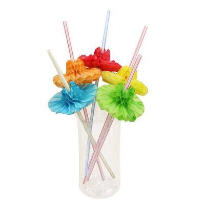 12pcs Drinking Straws Decorative Cute Bendable Straws For Wedding