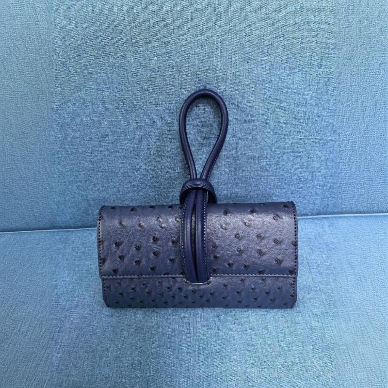 Womens Small Crossbody Bag Ostrich Mini Handbag Trendy PU Leather Daily Use