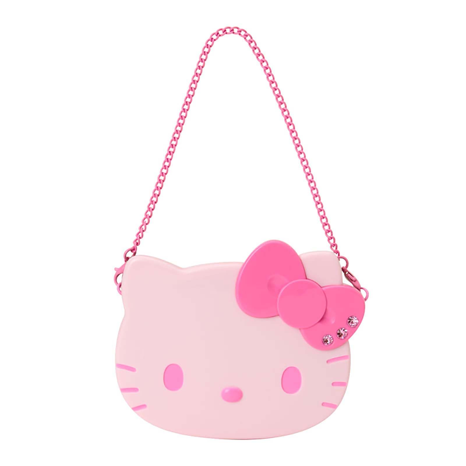 Sanrio Mirror Love Hello Hello Kitty Pink 407135 Chain-Attached Double-Sided (I Kitty)