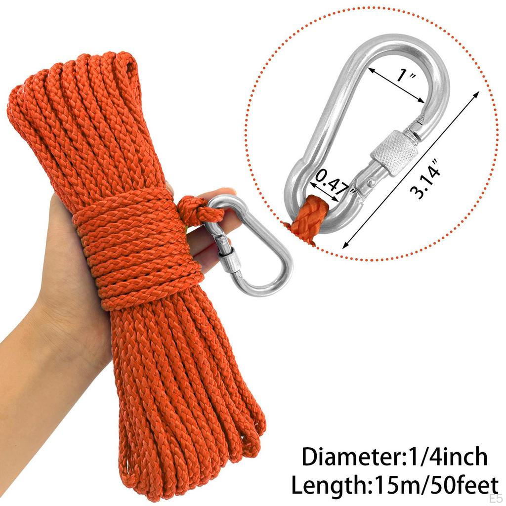 Fishing Nylon Rope with for Retrieving Items