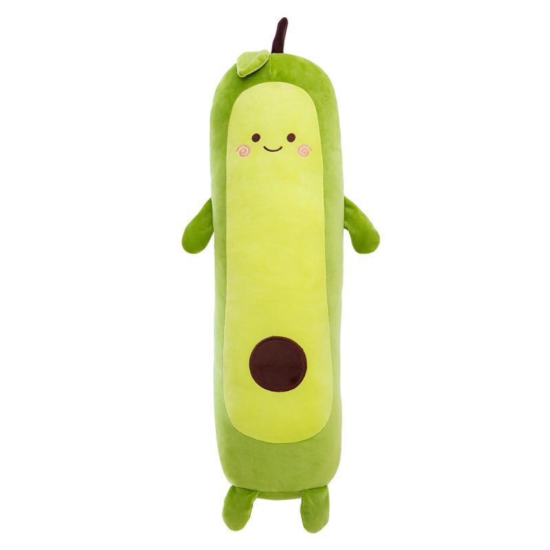Avocado Plush Hugging Pillow - Green Fruit Doll Sleep Cushion