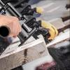 Fierăstrău electric portabil Cap de șurubelniță Adaptor alternativ Burghiu electric la ferăstrău electric Instrumente de tăiat metal pentru lemn de uz casnic