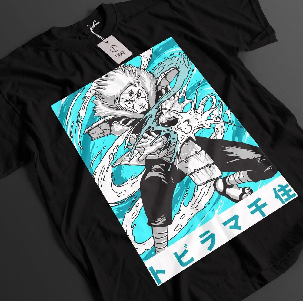

Naruto Shirt Tobirama Senju Tshirt Madara T-Shirt Hashirama Top Anime Unisex Tee 3XL