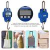 300kg  Portable Electronic Hanging Scale Stainless Steel Crane Scale Digital Heavy Duty Hanging Hook Scales 18.5*17.5*5cm