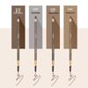 NOVO Natural Sculpting Eyebrow Pencil: Easy Color, 3D Mist, Double-Ended for Root-by-Root Precision.