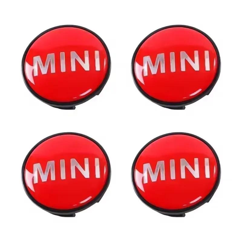 4pcs 56mm 54mm Car Wheel Center Hub Cap Badge Emblem Sticker For BMW Mini Cooper One S JCW R50 R53 R55 R56 R57 R60 F55 F56