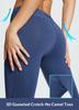 Baleaf Winter Tights with Pants Size L Women's Fleece-Lined High-Waisted Leggings, Waterproof, Cold-Wearing Pockets, Ski/Hiking - Blue, (Japan XL)
