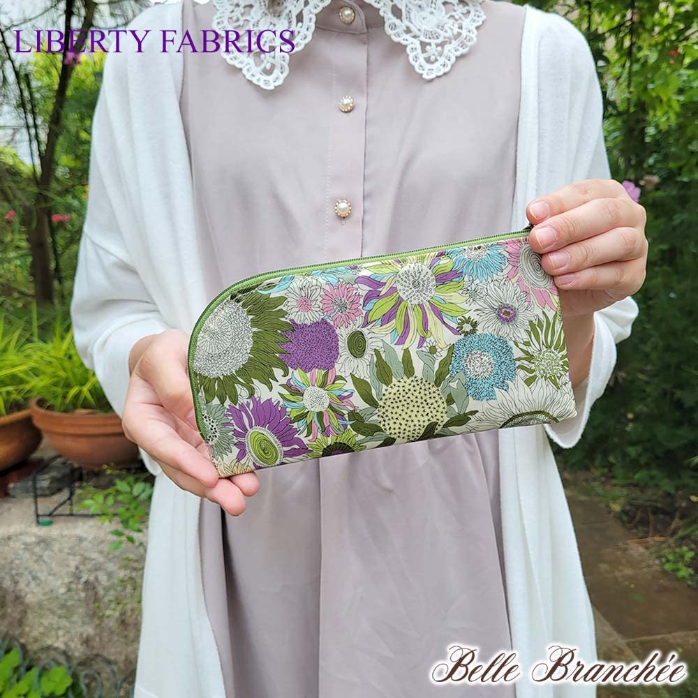Liberty Print Wallet Pouch, Made in Japan (Small Susanna)