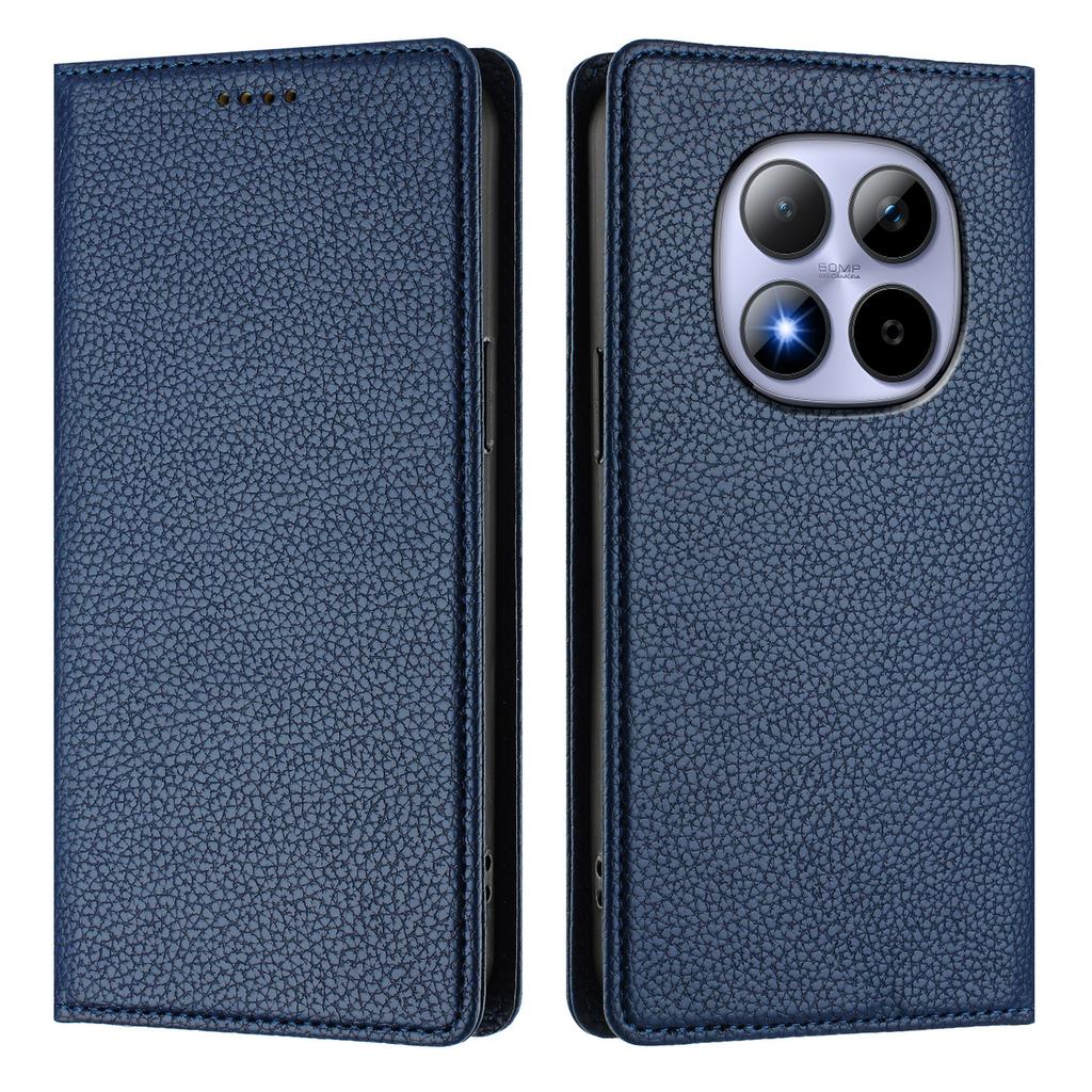 For Xiaomi Redmi Note 15 Pro 5G Wallet Case RFID Blocking Litchi Texture Leather Mobile Cover