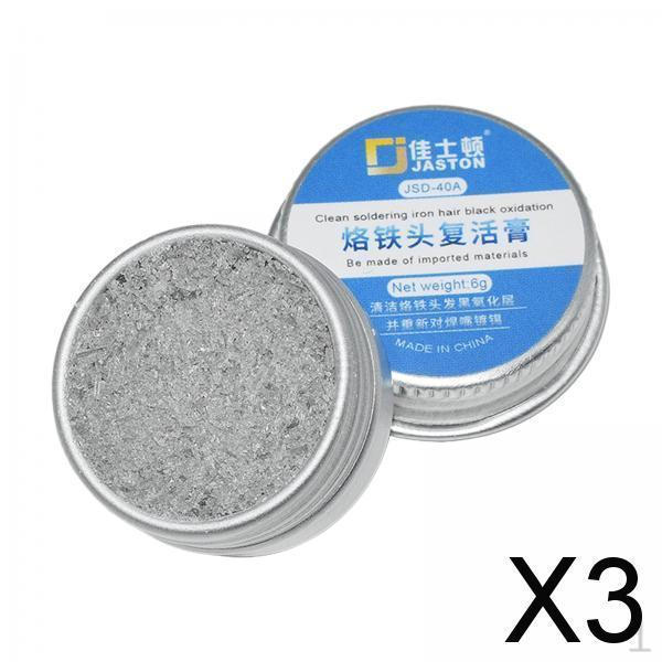 

3x Soldering Paste Iron Tip Tinner, Maintenance Refresher Repair Flux