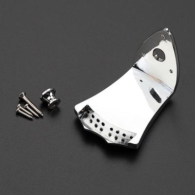 Mandolin Tailpiece with Mounting Hardware for 8 String Arched Top Sturdy Plate
