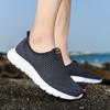 Summer mesh shoes breathable deodorant casual sports shoes large size non-slip light lazy shoes