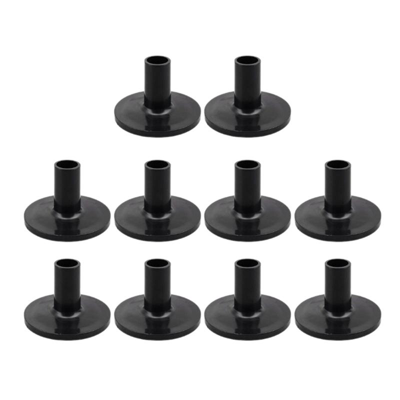 Set of Cymbal Stand Felt Washer and Sleeves Standard Size Cymbal Stand Felt Pads and Plastic Cymbal Sleeve Set