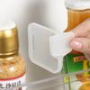 8/48pcs Multifunctional Refrigerator Divider Organizing Adjustable Snap-On Lattice Bracket Clip Organizing Refrigerator Divider
