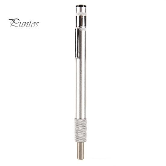 Fish Hook Polishing Tool Pen Type Portable Sharpener, Heavy Duty Metal Fishing Sharpener Sharpening Tool, Cutter Rod with Clip, Accessories Grinding
