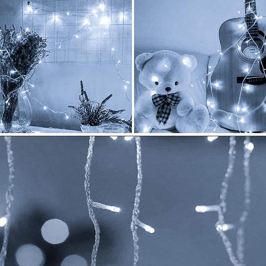 20 Meter Led Serial String Lights – AC Plug Waterproof Copper Wire White Fairy Light for Home Decoration,Christmas,Garden,Patio