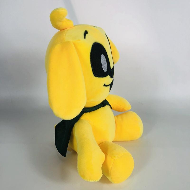 My World Mikecrack Yellow Dog Rooster Mask Human Plush Toy Wholesale