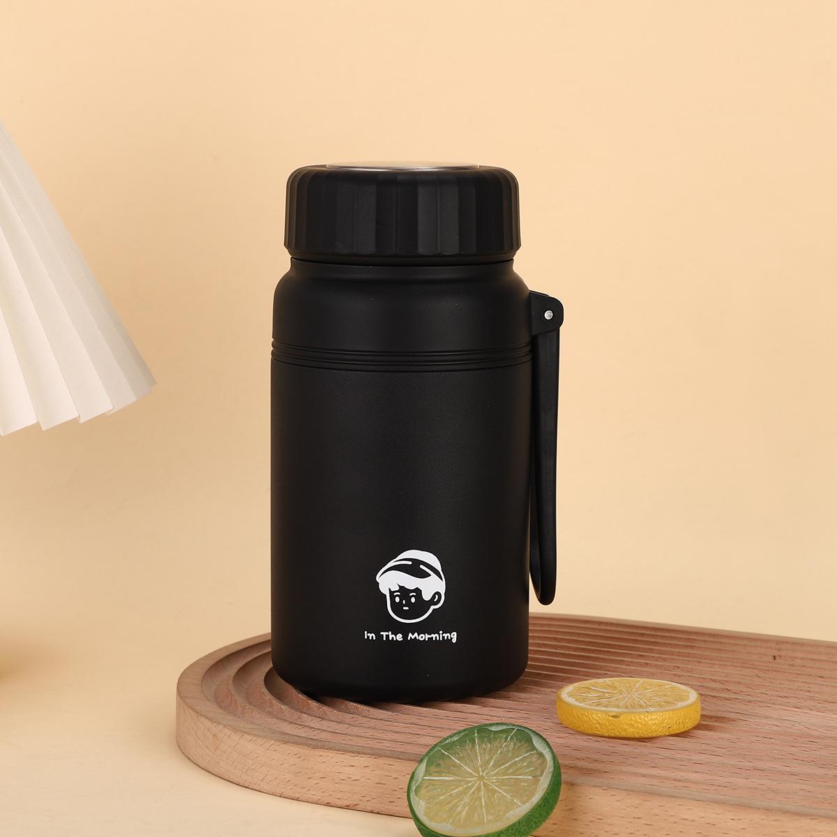 

Xiaoqing Tea Cup Двойной вакуумный термос из нержавеющей стали чашка для улицы Портативный высокий внешний вид Подарочная чашка 1000ml