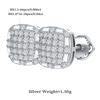 Certified D VVS1 Moissanite Stud Earrings 925 Sterling Silver 0.006ct-0.04ct New
