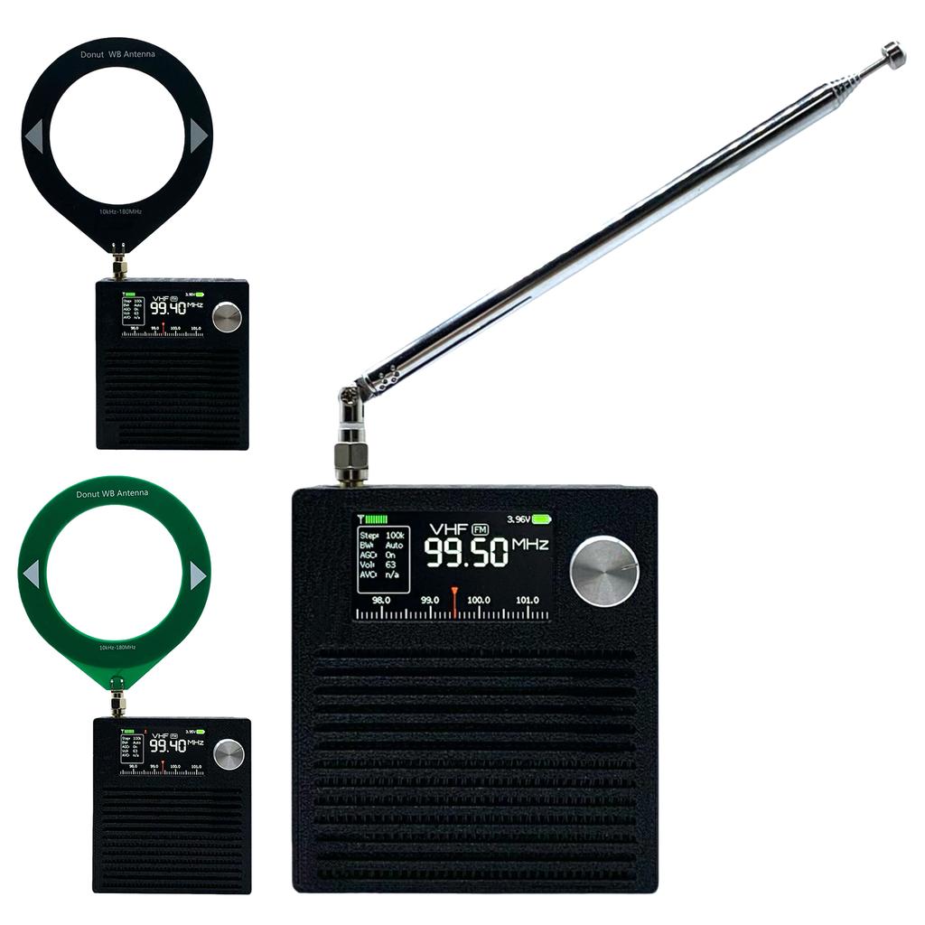 Rechargeable AM FM Radio 3000Mah Battery Portable Shortwave Radios with Antenna for Family Elder Gift Walking Jogging