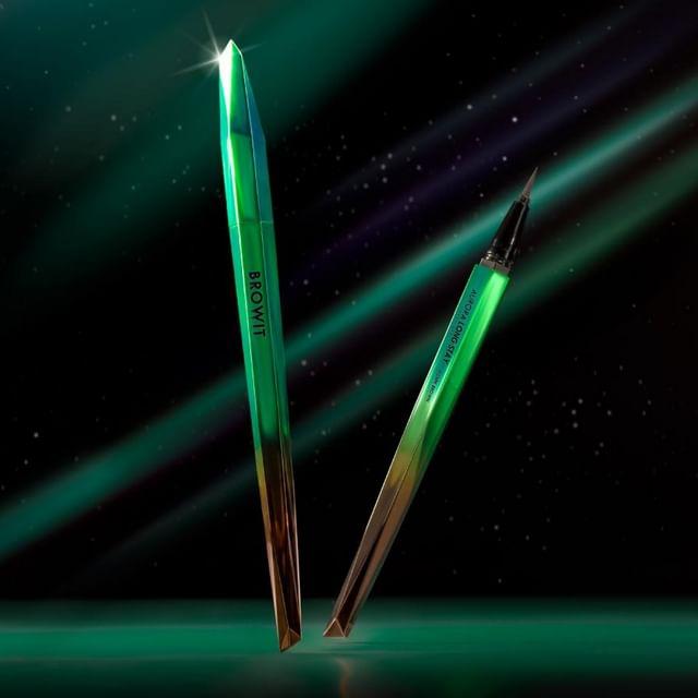 Browit - Стойкая подводка для глаз Aurora Super Black