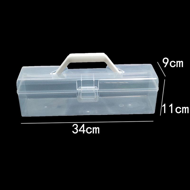 Portable Calligraphy Tool Box: Extended Storage for Art Supplies & Brushes - Four Treasures of the Study