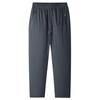 Men's Fleece-Lined Windproof Outdoor Pants with Graphene Knee Pads and Lambswool, Plus Size.