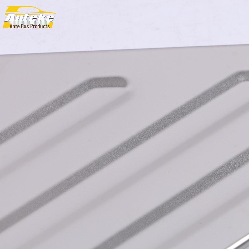 2020 Haoyue Rest Pedal & Accelerator Brake Sticker - Stainless Steel