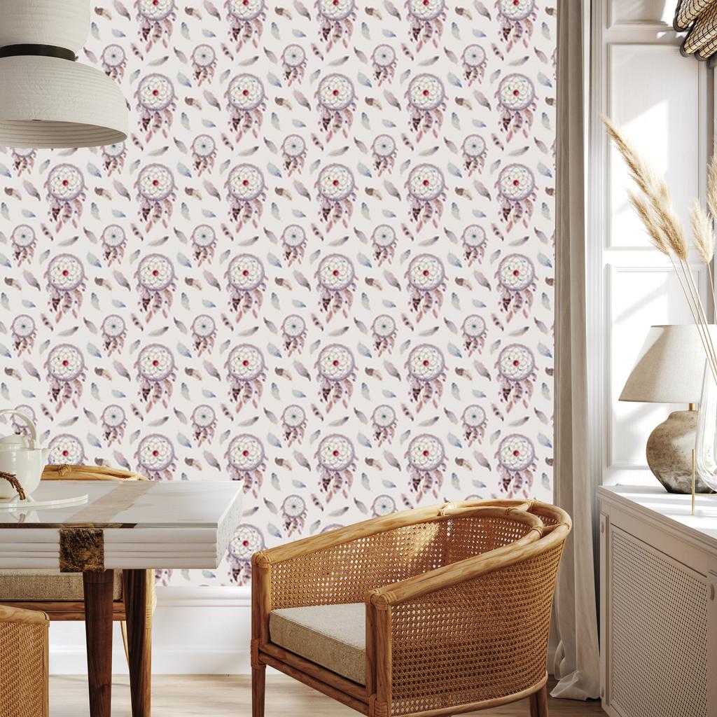 Folklore wallpaper for living room and bedroom 50x1000