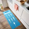 Manchester City Kitchen Floor Mat Long Strip Mat Antislip Machine Washable Suitable For Bathrooms Laundries Home Decoration Carpets