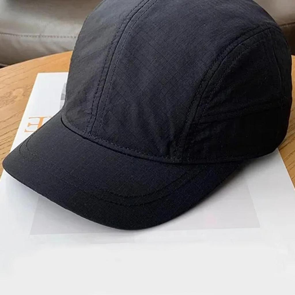 Baseball Caps Cotton Adjustable Sun Protection Quick Dry Sunscreen Hats Short Brim Hip Hop Golf Dad Hat Snapback Caps