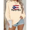 2025 Creative Letters European American Round Neck Print Hoodie