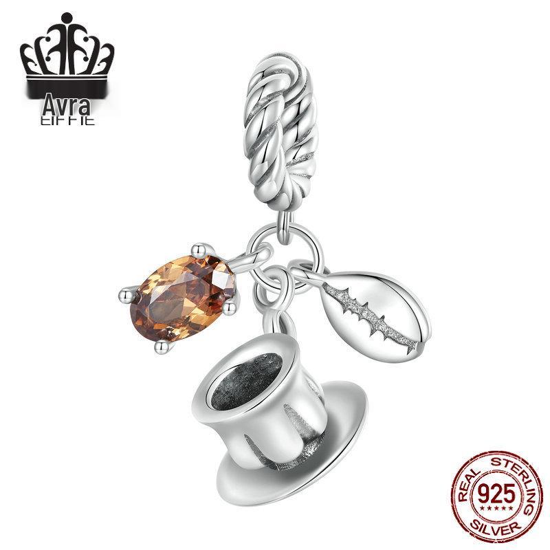 Mocha Coffee Cup Pendant - Sterling Silver S925 Jewelry SCC2467