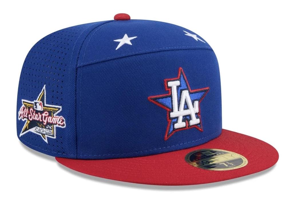 Limited Edition 2025 MLB All-Star Workout Cap, Los Angeles Dodgers, Size 7 1/2 [Imported]