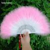 Plush Feather Fan: Thickened Cheongsam Dance Fan 50x30 with Free Shipping
