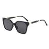 New women's polarized sunglasses, Korean-style celebrity fashion eyewear, retro sunglasses, designed for men to wear while driving