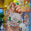 Romantic Jewelry Keyring With Sparkling Heart Design For Wedding And Party Decor