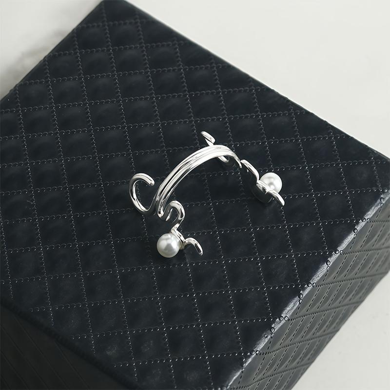 Punk-Stil Retro Nasenclip ohne Piercing Einzigartiger und Kreativer Nasenschmuck aus Kunstperlen