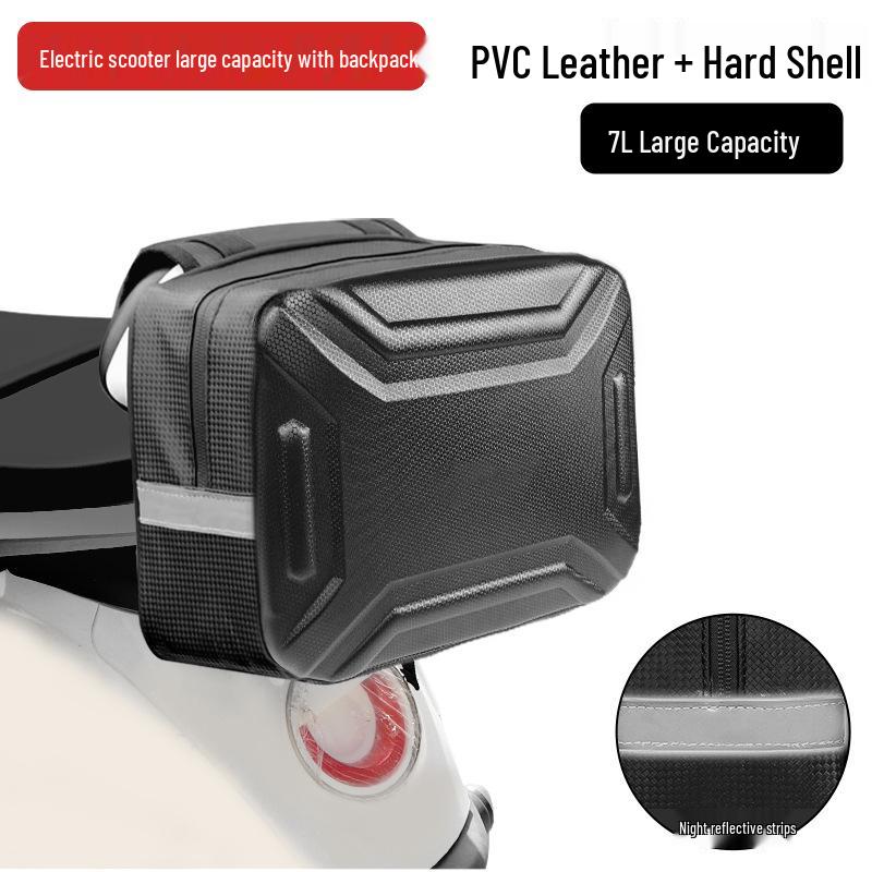 Universal Waterproof Bike & Scooter Storage Tail Bag with Phone Pocket