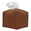 Dustproof PU Leather Tissue Storage Box