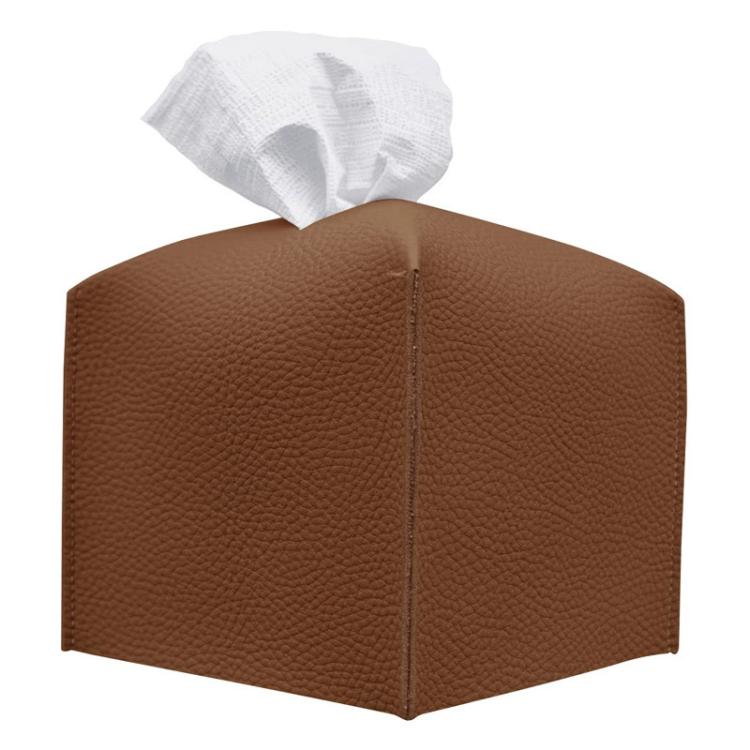 Dustproof PU Leather Tissue Storage Box