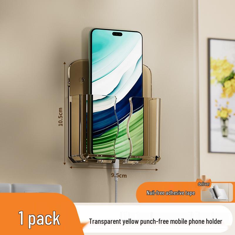 Wall-Mounted Air Conditioner & TV Remote Storage Organizer