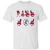 Cleveland Indians Logotyp Tidslinje Herr T-shirt Herr Dam T-shirts Topp Vit Alla Storlekar JJ4405