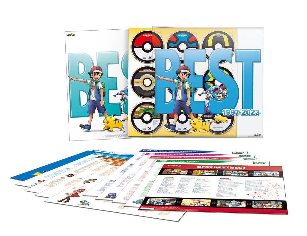 Pokemon TV Anime Theme Song BEST OF BEST OF BEST 1997-2023 (Limited Edition) (DVD Edition)