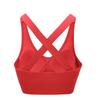 Women Plus Size Cross Back Shockproof Quick Dry Sports Bra For Yoga Running Gym