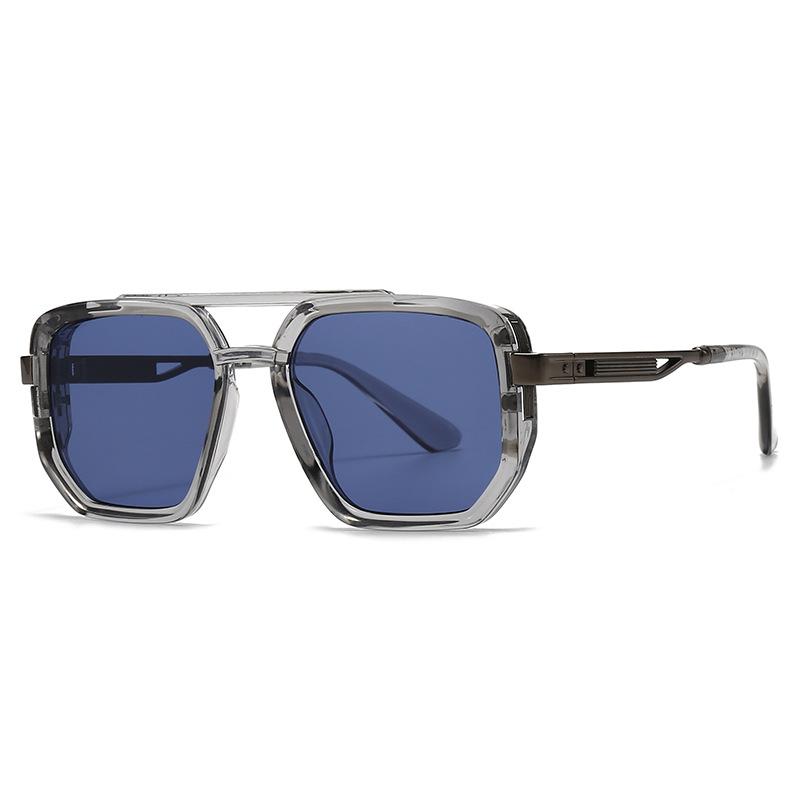 2026 Oversized Vierkante Zonnebril Dames Luxe Merk Designer Dubbele Brug Buiten Rijden Voor Dames Brillen UV400