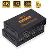 3D 4K 1080P HDMI-compatible Splitter Converter 1 In 4 Out HDMI 1x4 Video Switcher Duplicate HDMI Adapter for PS3 HDTV DVD Xbox