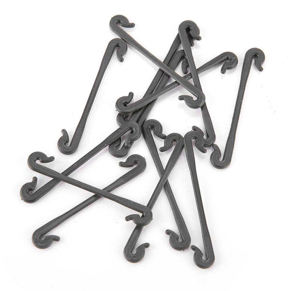100Pcs Grape Grafting Clips Garden Plant Vegetable Vine Fixing Clamp Black
