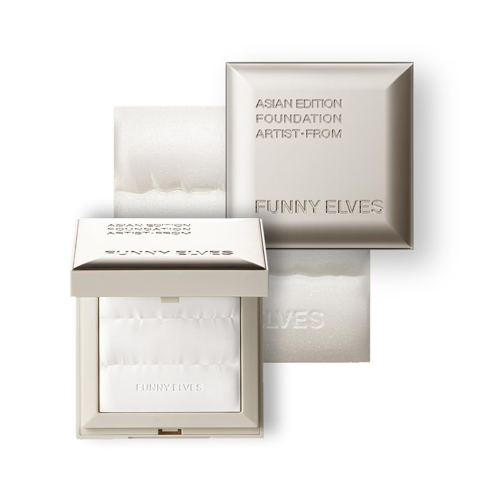 

Funny Elves No-Trace See-Through Setting Powder, Translucent Face Powder, Loose Matte, Light-Reflecting Setting Powder, Pore Coverage, Pore Care,