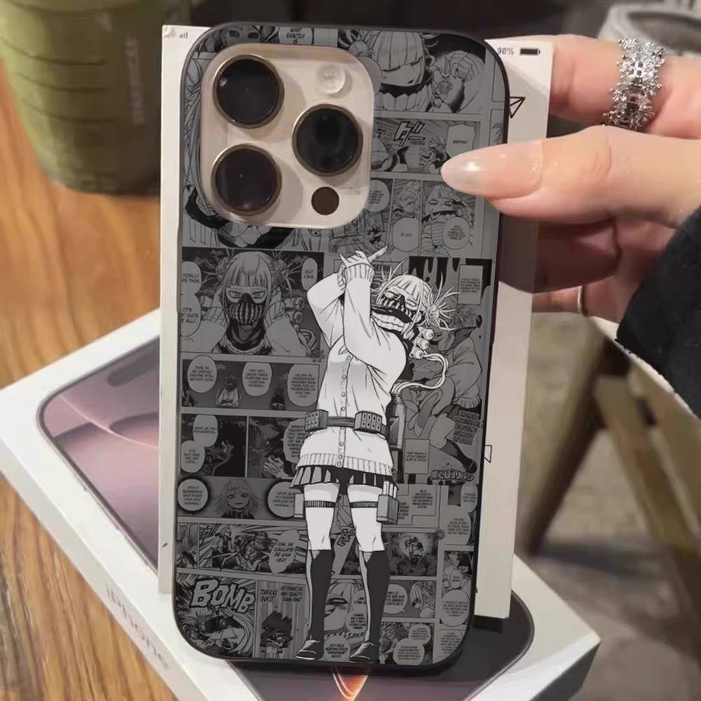 

My H-Hero Academia D-Deku Phone Case For IPhone 17 16 15 11 12 13 14 Pro Max Soft Corrugated Silicone Cover Case iPhone 15 pro